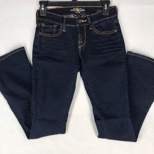 Lucky Brand Charlie Baby Boot jeans size 24 EUC